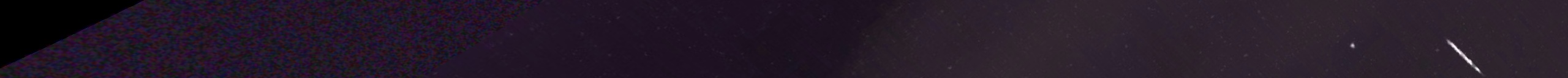 Unprocessed fireball image