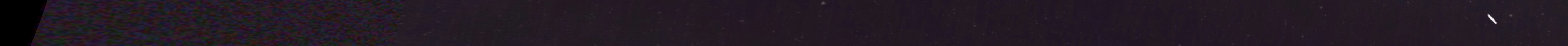 Unprocessed fireball image