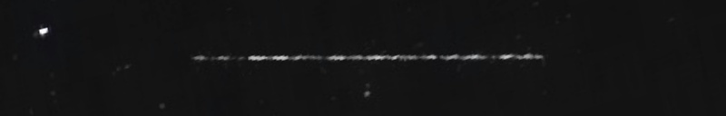 Unprocessed fireball image