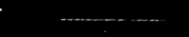 Processed fireball image