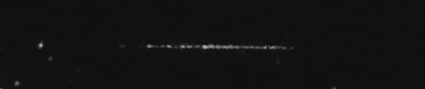 Unprocessed fireball image