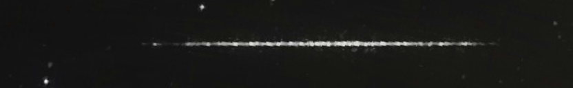 Unprocessed fireball image