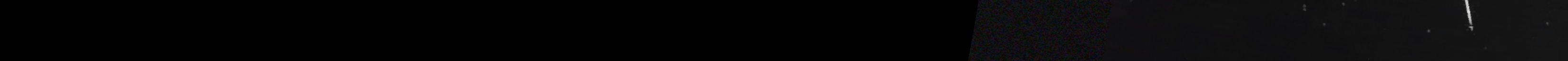 Unprocessed fireball image