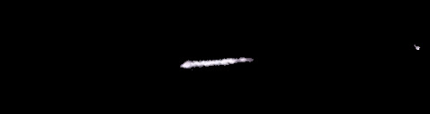 Processed fireball image