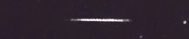 Unprocessed fireball image