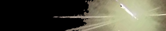 Processed fireball image