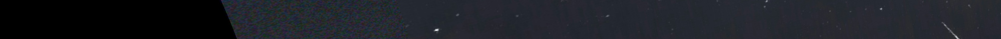 Unprocessed fireball image