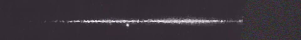 Unprocessed fireball image