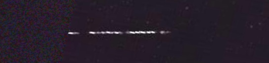 Unprocessed fireball image