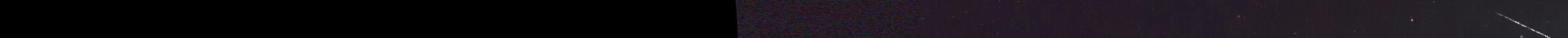 Unprocessed fireball image