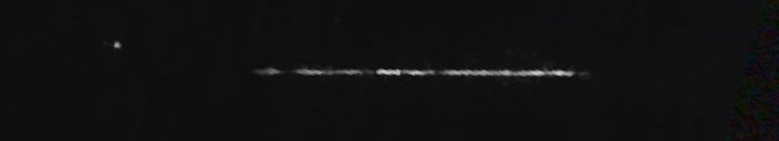 Unprocessed fireball image