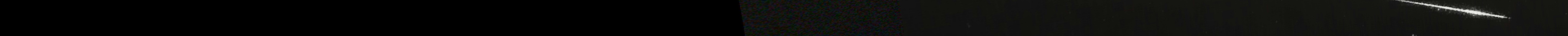 Unprocessed fireball image