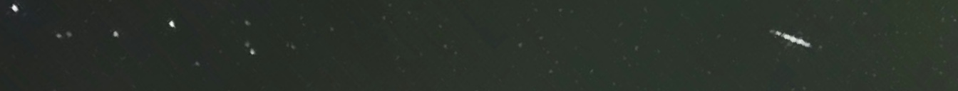 Unprocessed fireball image