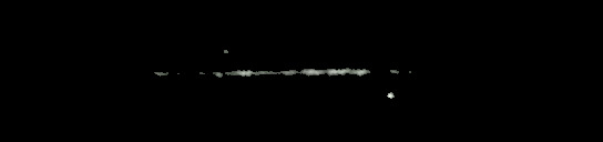 Processed fireball image