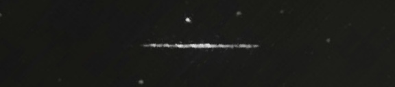 Unprocessed fireball image