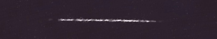 Unprocessed fireball image