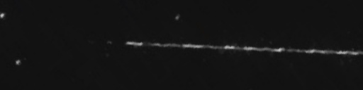 Unprocessed fireball image