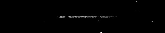 Processed fireball image