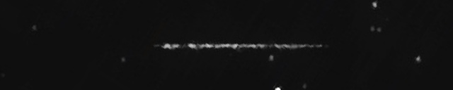 Unprocessed fireball image