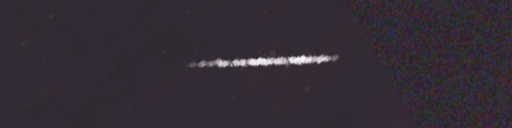 Unprocessed fireball image