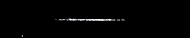 Processed fireball image