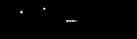 Processed fireball image