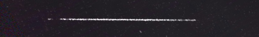 Unprocessed fireball image