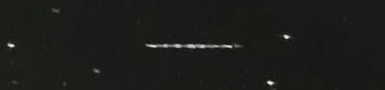 Unprocessed fireball image