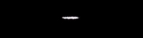 Processed fireball image