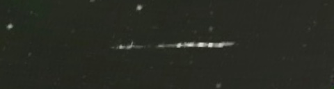 Unprocessed fireball image