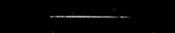 Processed fireball image