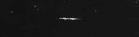 Unprocessed fireball image
