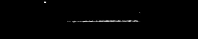 Processed fireball image