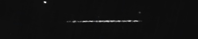 Unprocessed fireball image