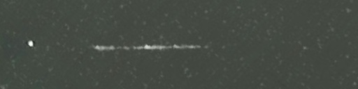 Unprocessed fireball image