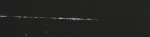 Unprocessed fireball image