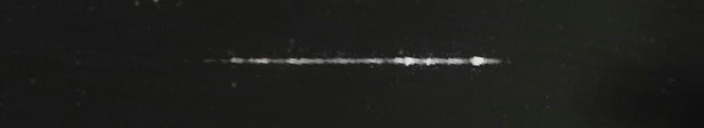 Unprocessed fireball image