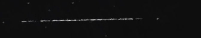 Unprocessed fireball image