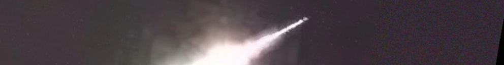 Unprocessed fireball image