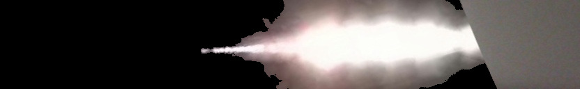 Processed fireball image