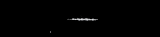 Processed fireball image