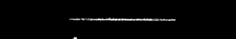 Processed fireball image