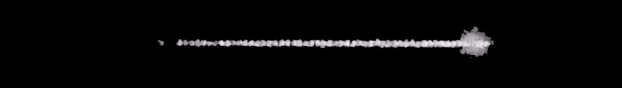 Processed fireball image