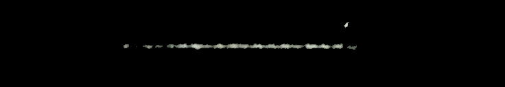 Processed fireball image