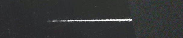 Unprocessed fireball image