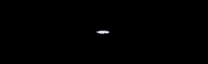 Processed fireball image