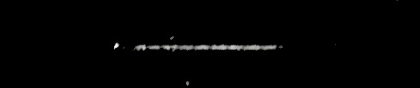 Processed fireball image