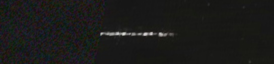 Unprocessed fireball image