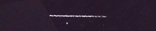 Unprocessed fireball image