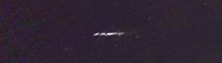 Unprocessed fireball image